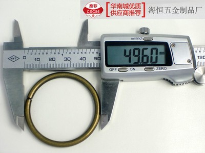 【4*40mm铁线圆圈/服装/手袋/箱包五金配件/皮革辅料HQ019】价格,厂家,图片,其他箱包服装配件,海恒(个人经营)-