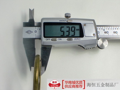 5.5*1寸半铁线圆圈HQ032 箱包服装配件的优质选择