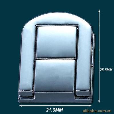 厂家直供新型箱包五金扣锁 永嘉县瓯北长光电镀锁厂专业解决方案